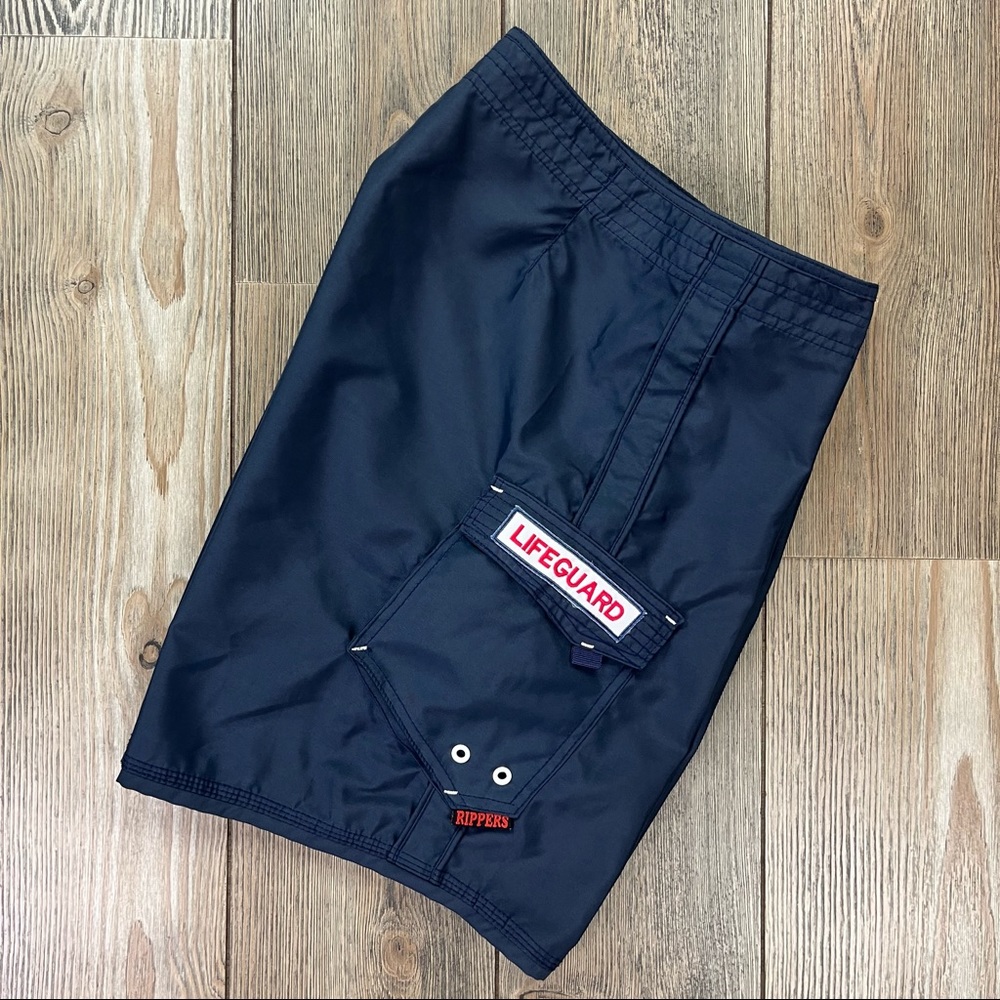 SOLD! Maui Rippers Lifeguard Board Shorts Microfiber - Picture 10 of 10